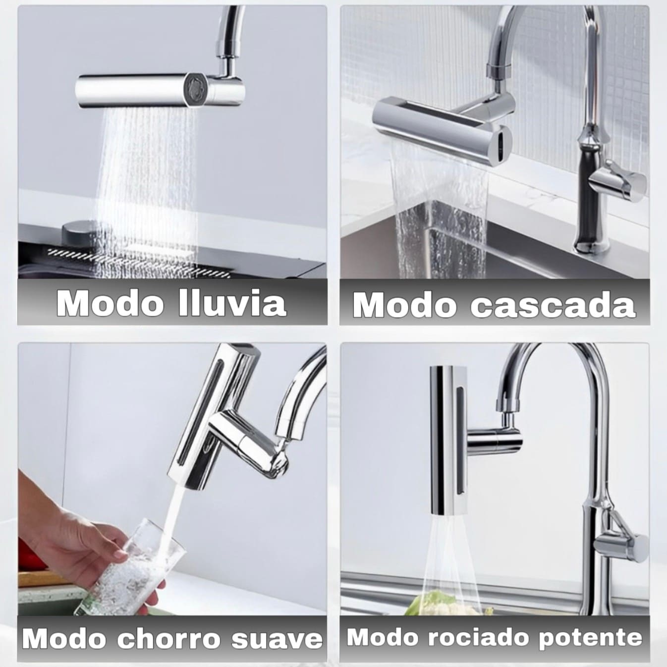 Grifo Giratorio Multiuso