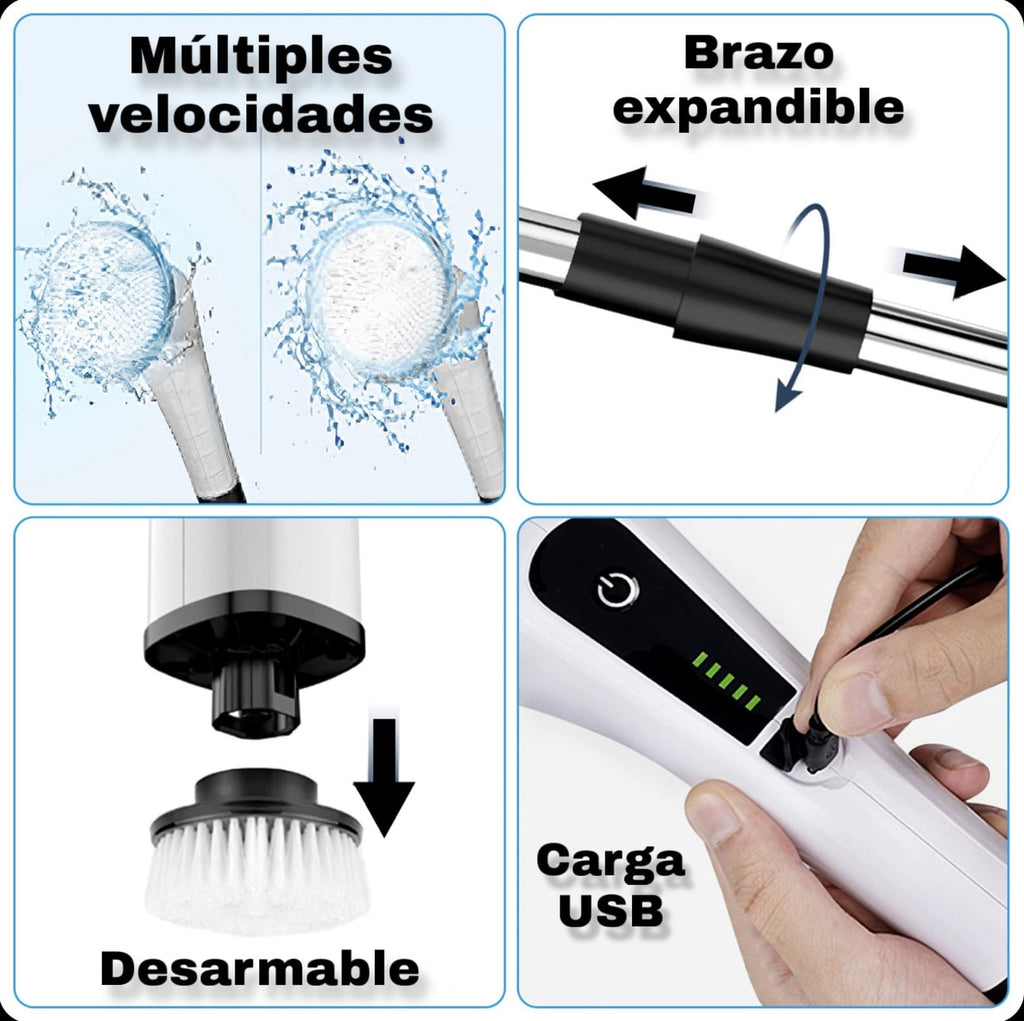 Limpiador Eléctrico 9 en 1
