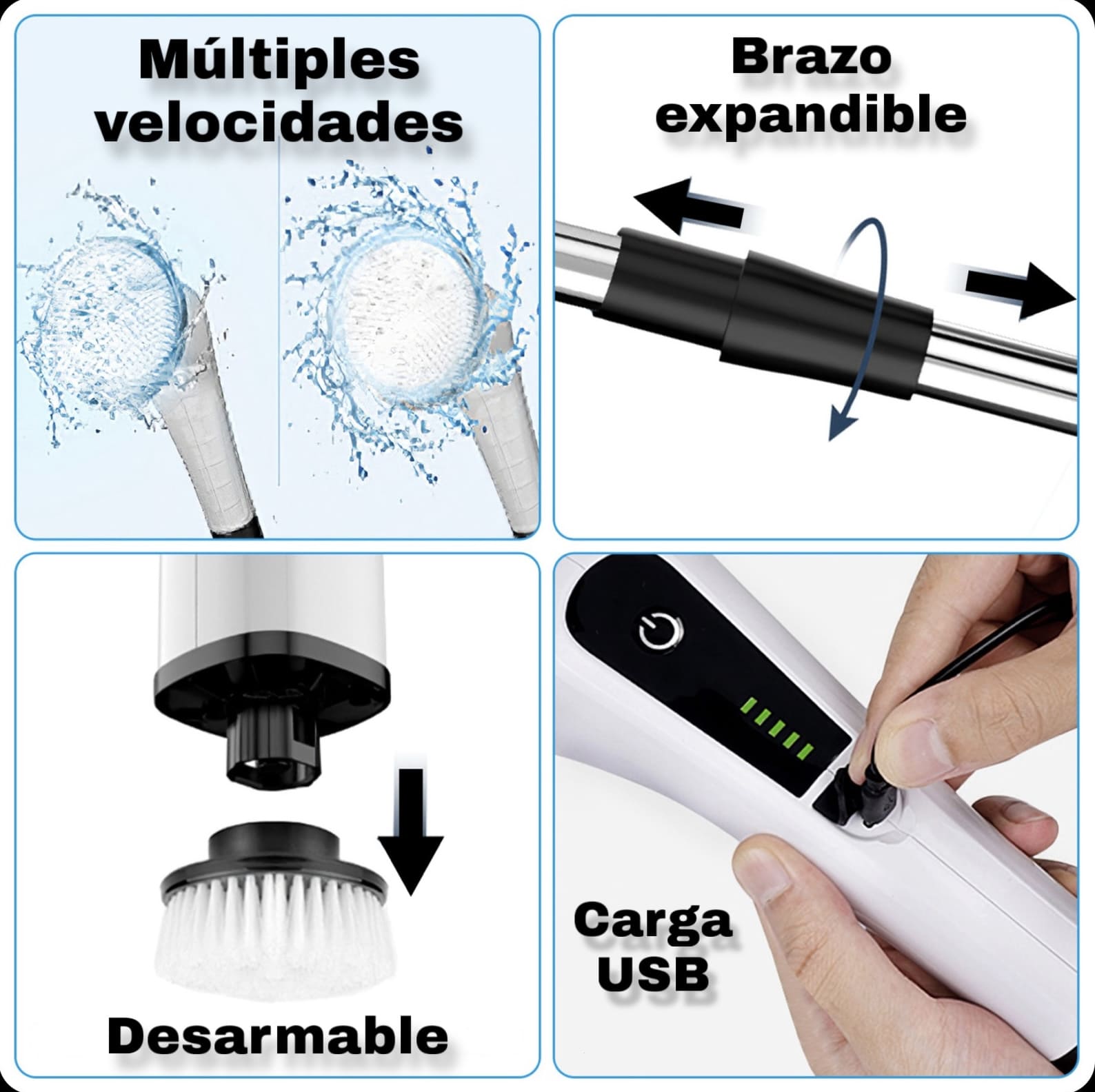 Limpiador Eléctrico 9 en 1